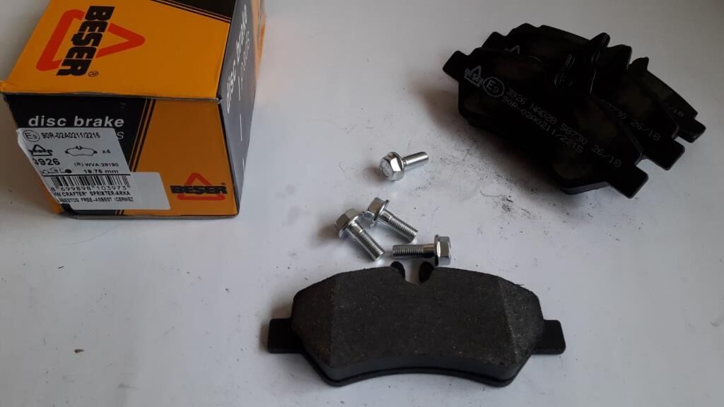 BEŞER FREN BALATASI ARKA MERCEDES SPRİNTER CRAFTER 2.5 TDI 04-06
