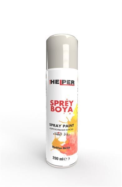 Mxs HELPER SPREY BOYA RAL-9010 PARLAK BEYAZ 200 ML