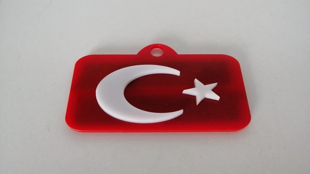 SÜSLEN PANJUR ARMASI PLEKSİ YAPIŞTIRMA AY YILDIZ