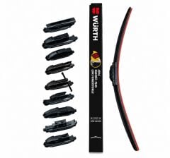 WÜRTH SİLECEK SÜPÜRGESİ PLUS 550 mm (55 cm) 9 APARATLI