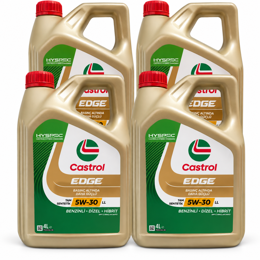CASTROL EDGE MOTOR YAĞI 5W-30 4 X 4 Litre