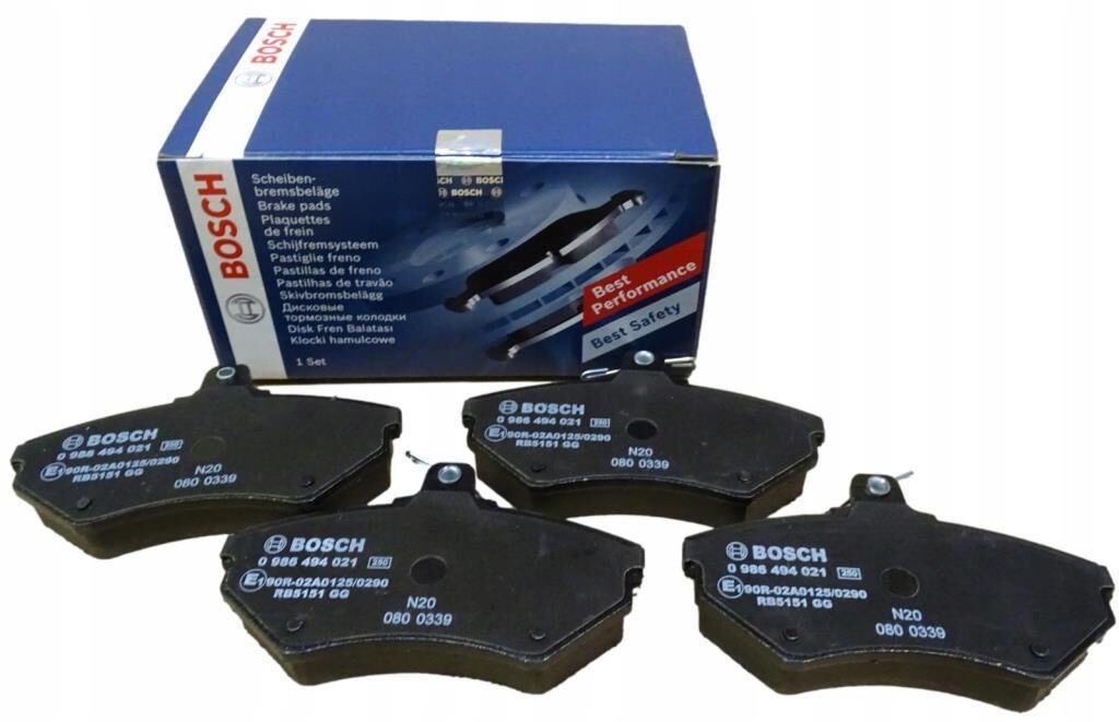 Bosch ON FREN BALATASI PASSAT 1,6 1,8 1,9 TDI 97>00 A4 95>99