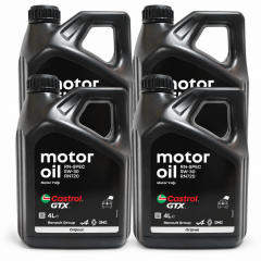CASTROL MOTOR YAĞI GTX 5W-30 RN720 4 X 4 Litre