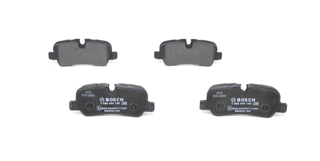 Bosch FREN BALATASI ARKA DISCOVERY 3 05-09  DISCOVERY 4 2.7-3.0-5.0 10-16  RANGE ROVER SPORT 05-13 3.0-5.0