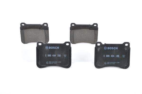 Bosch FREN BALATASI ON W203 02>07 S203 02>07 CL203 05>08 C209 02>09 A209 05>10 R171 05>11