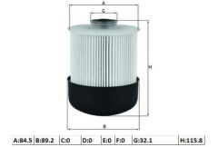 GRAT MAZOT FİLTRESİ DOKKER LODGY LOGAN CAPTUR SANDERO CLİO IV 1.5 DCI 12- CITAN 415 12-