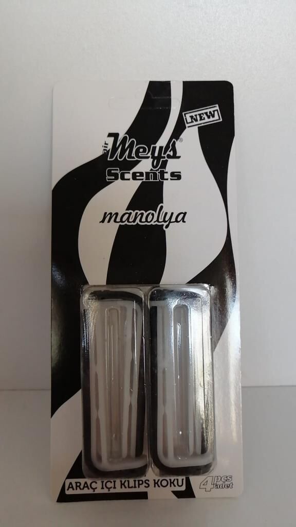 MEYS AİR POİNT KOKU MANDALLI KALORİFERE GEÇME SİYAH/BEYAZ