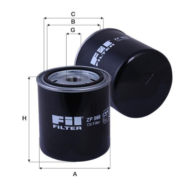 FİL ZP560 YAĞ FİLTRESİ NEW HOLLAND