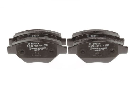 Bosch ON FREN BALATASI MEGANE II 1,4 16V SEDAN (11 / 02 ) SCENIC II 1,4 (06 / 03 )