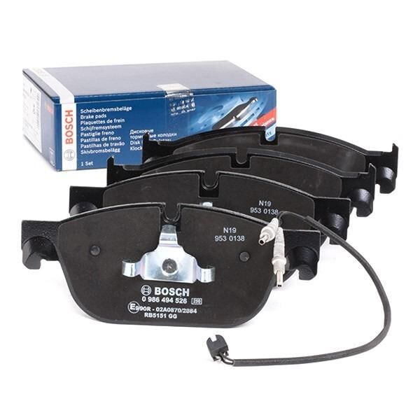 Bosch ON FREN BALATASI C6 C5 2.2HDI / 3.0HDI DS4 1.6THP 11> P308 1.6GTI 10> P407 3.0HDI 09> RCZ 1.6 16V /