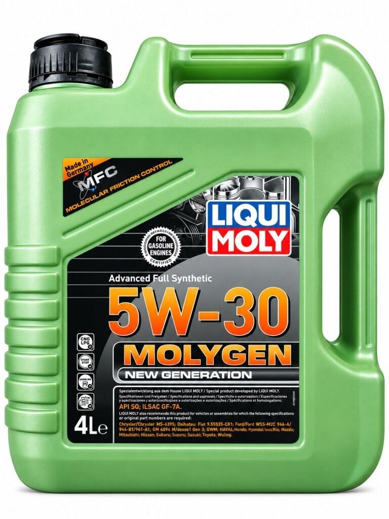Liqui Moly Molygen New Generation 5W-30 Motor Yağı 4 Litre