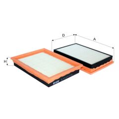 Fil Filtre HAVA FILTRESI FIESTA V 01>08 FUSION 01>12 1.25 1 6V / 1.4 16V / 1.6 16V MAZDA II 03>