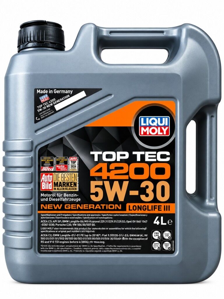 Liqui Moly Top Tec 4200 5W-30 Motor Yağı 4 Litre