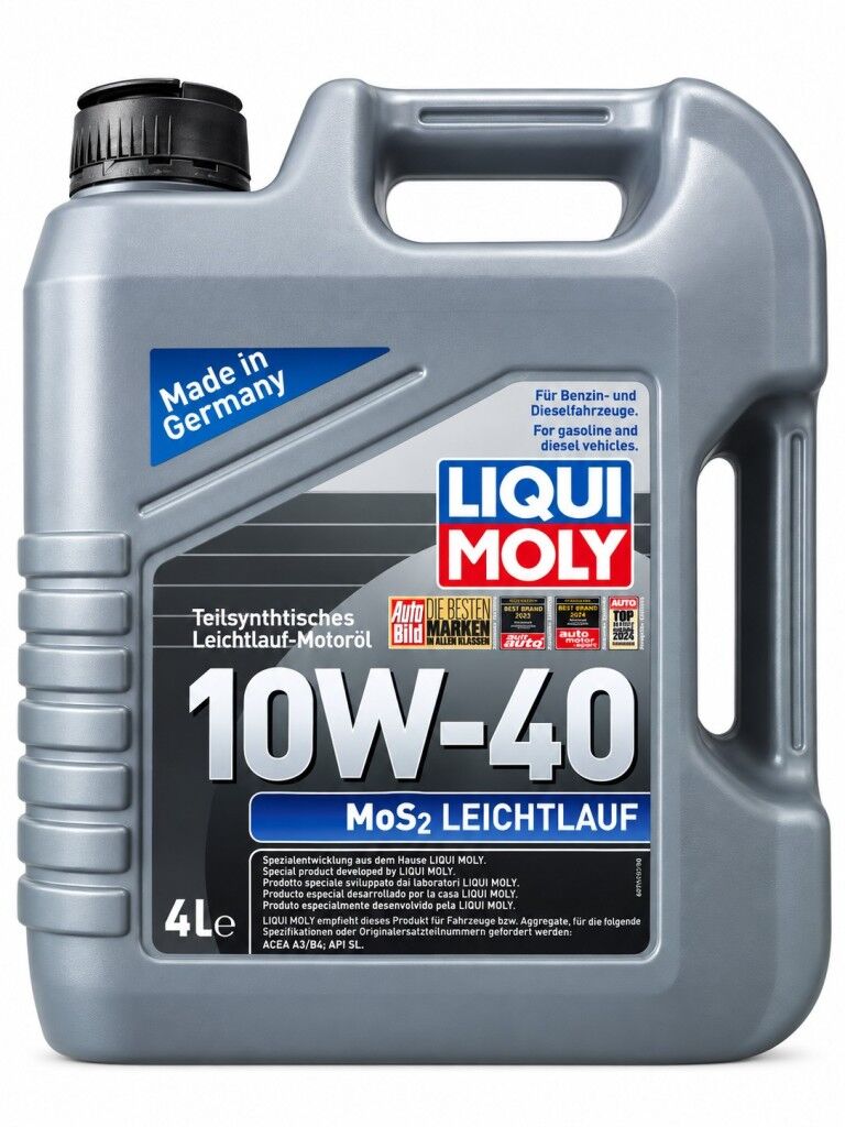 Liqui Moly Mos2 Leichtlauf 10W-40 Motor Yağı 4 Litre