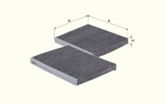 FİL HCK7211 POLEN FİLTRESİ FİESTA TOURNEO COURİER