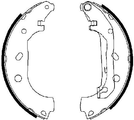 BEŞER FREN BALATASI ARKA FORD CONNECT TOURNEO