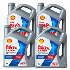 SHELL HELIX EXTRA PRO AF 5W-30 3 X 5 Litre