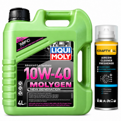 Liqui Moly Molygen New Generation 10W-40 Motor Yağı 4 Litre + Klima Bombası 200 ml