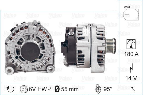 Aisin ALTERNATOR SARJ DINAMOSU BMW E90 F10 14V 180A N47 N57