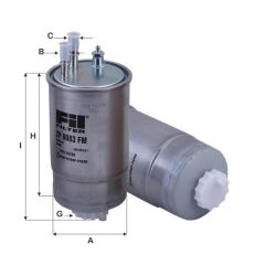 FİL ZP8083FM YAKIT FİLTRESİ DOBLO DUCATO FİORİNO LİNEA PUNTO