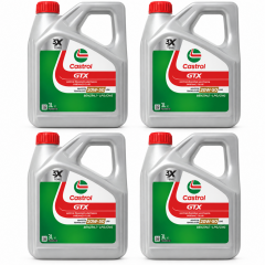 CASTROL GTX MOTOR YAĞI 20W-50 LPG 4 X 3 Litre