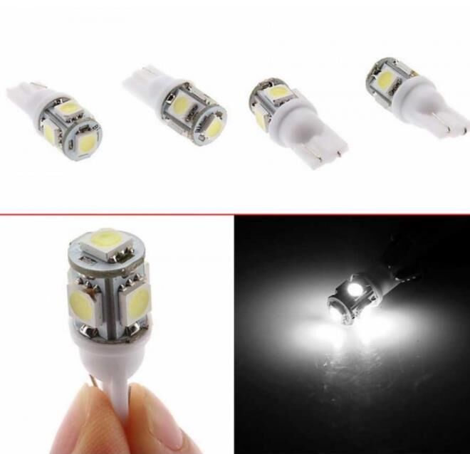 SENTİNEL 12V 5 LEDLİ PARK LEDİ ÇAKAR BEYAZ TAKIM (2 ADET)