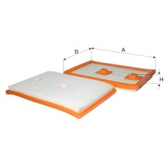 Fil Filtre HAVA FILTRESI A3 IBIZA V LEON OCTAVIA GOLF VI / VII 1,2TFSI / 1,4TFSI 13>