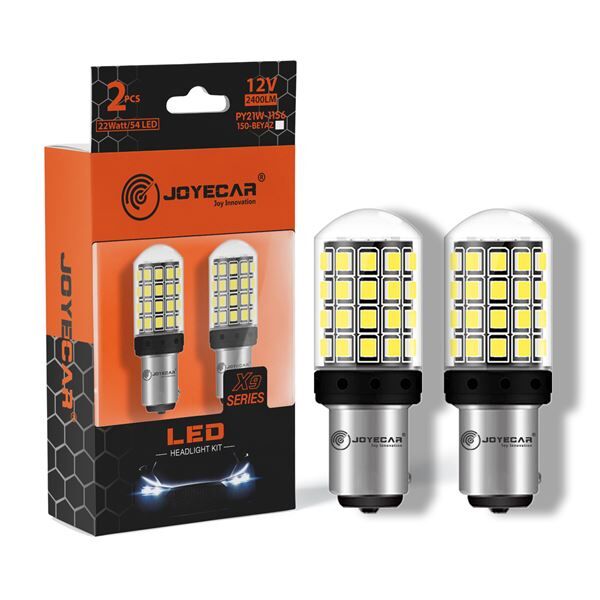 JOYECAR X9 SERISI 1156 PY21W BAU15S 150° TEK DUY LAMBA TURUNCU