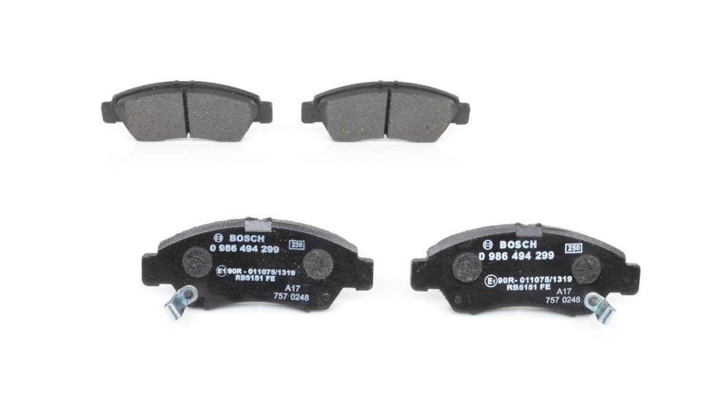 Bosch ON FREN BALATASI JAZZ 1.2 1.4 10 / 01> LOGO 1.3 (99 02)