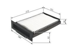 Bosch POLEN FILTRESI LAND ROVER FREELANDER I 98>06