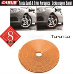 CARUB JANT KENARI FİTİL ŞERİT TURUNCU 8 METRE