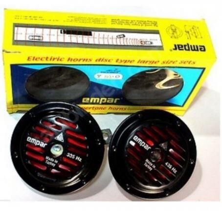 EMPAR KORNA HELLA TİPİ SİYAH/KIRMIZI 12V