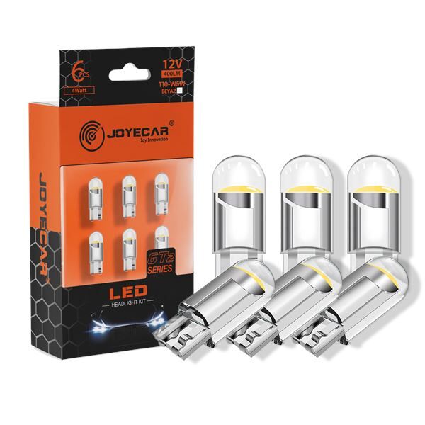JOYECAR GT2 SERISI T10 194 W5W IC AYDINLATMA AMPULU 6 ADET BEYAZ