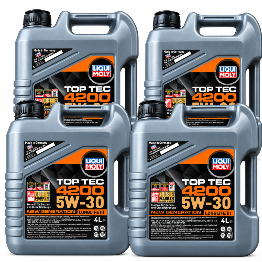 Liqui Moly Top Tec 4200 5W-30 Motor Yağı 4 X 4 Litre