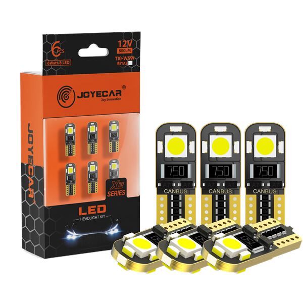 JOYECAR X2 SERISI T10 194 W5W IC AYDINLATMA AMPULU 6 ADET BEYAZ