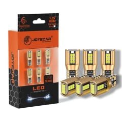 JOYECAR X4 SERISI T10 194 W5W IC AYDINLATMA AMPULU 6 ADET BEYAZ