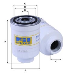 FİL ZP522F YAKIT FİLTRESİ HYUNDAİ ISUZU KİA MITSUBISHI