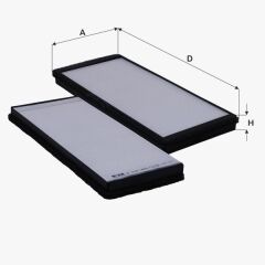 Fil Filtre POLEN FILTRESI LT 28 / 35 / 46 SPRINTER 95> 04