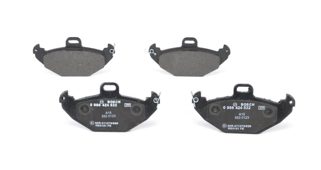 Bosch ARKA FREN BALATASI LAGUNA 95>01 2.0 16V 2.2 DTI 3.0