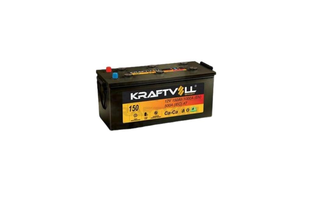 Kraftvoll AKU 12V 150 AH B (513×222×223)
