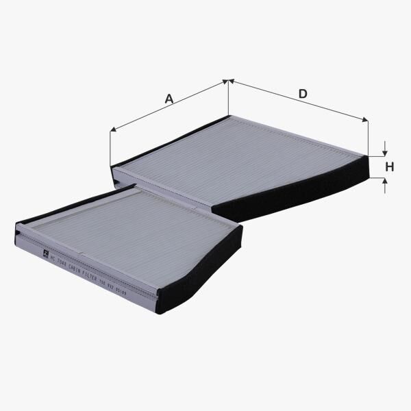 Fil Filtre POLEN FILTRESI NUBIRA 97>00