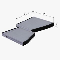 Fil Filtre POLEN FILTRESI NUBIRA 97>00