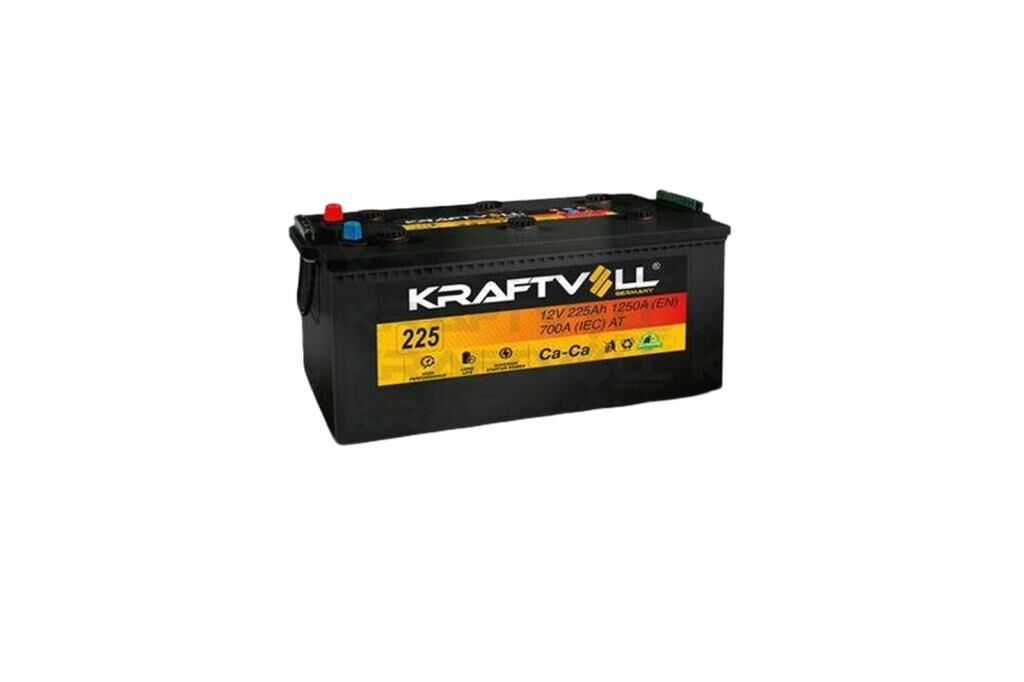Kraftvoll AKU 12V 225 AH C (518×279×240)