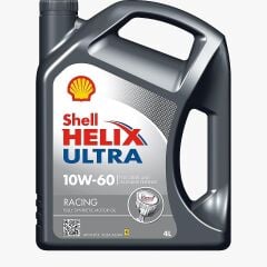 SHELL HELİX ULTRA RACİNG 10W-60 MOTOR YAĞI 4 LT Ü.T:2025