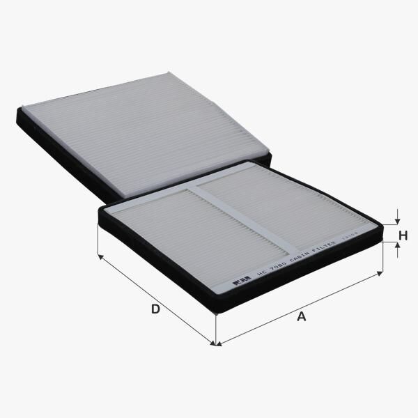 Fil Filtre POLEN FILTRESI VOLVO C70, S60, S70, S80, V70, XC70, XC90