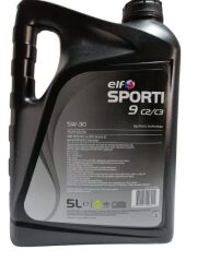 ELF SPORTİ 9 C2/C3 DPF (PARTİKÜL) 5W-30 5LT ÜRETİM : 2022