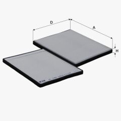 Fil Filtre POLEN FILTRESI OPEL AGILA 00> SUZUKI IGNIS 03> WAGON R 03>