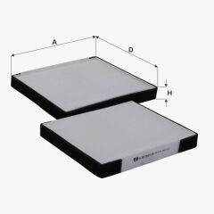Fil Filtre POLEN FILTRESI ELANTRA 1996-> MATRIX 2001>
