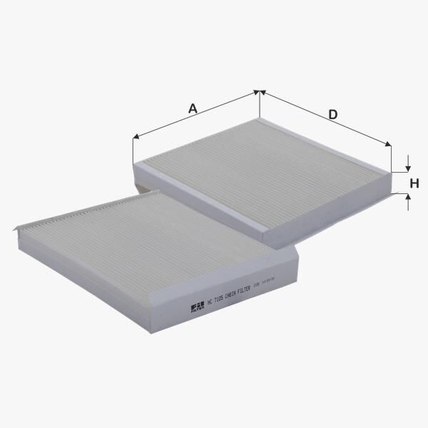 Fil Filtre POLEN FILTRESI OPEL MERIVA A 1.3 / 1.4 / 1.6 / 1.7 03>10