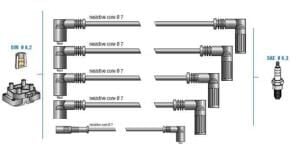 DODUCO BUJİ KABLOSU KARBURATÖRLÜ UNO 70SX